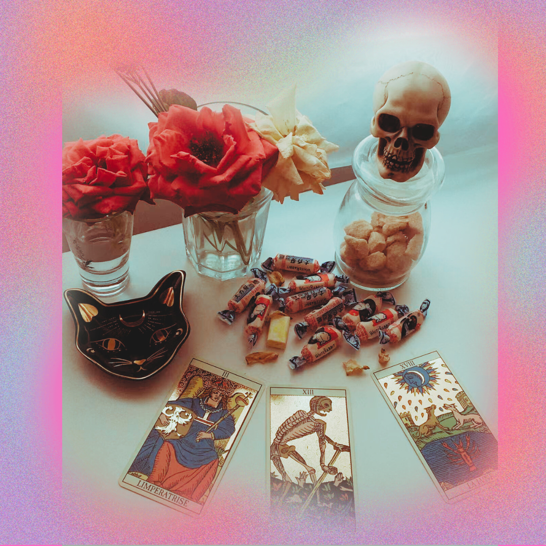  From The Fool to The World, each card is a lesson, each symbol a wake-up call that life’s the wildest ritual of all. Tarot, raw and unapologetic.
                    </p>